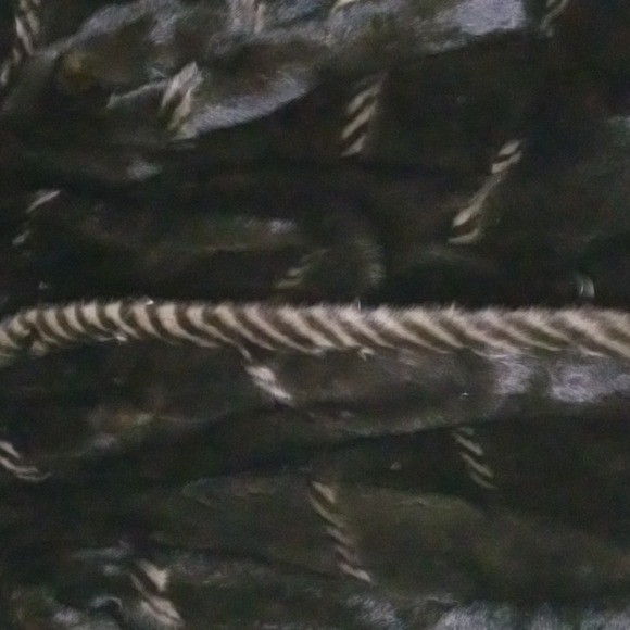 Reversible, Ranch Mink/Water Repellant Nylon Coat - Picture 3 of 9